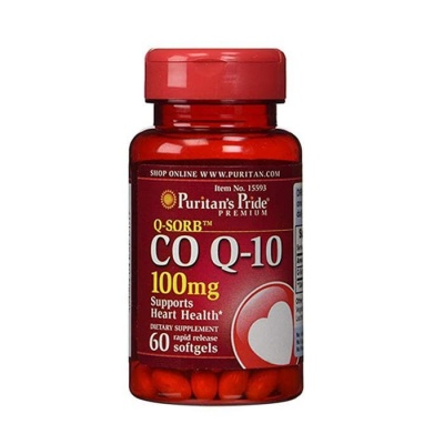 КОЕНЗИМ Q10 капсули 100 мг. 60 броя / PURITAN'S PRIDE COENZYME Q10