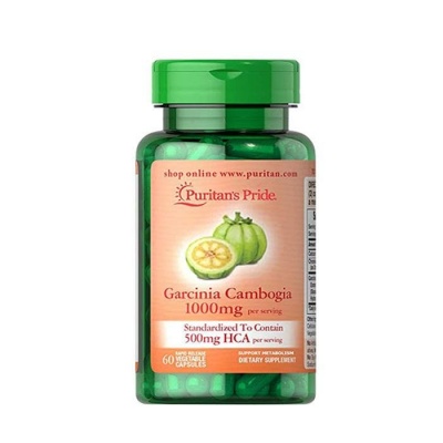 ГАРЦИНИЯ КАМБОДЖА капсули 1000 мг. 60 броя / PURITAN'S PRIDE GARCINIA CAMBOGIA