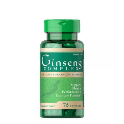 ЖЕНШЕН КОМПЛЕКС капсули 75 броя / PURITAN'S PRIDE GINSENG COMPLEX
