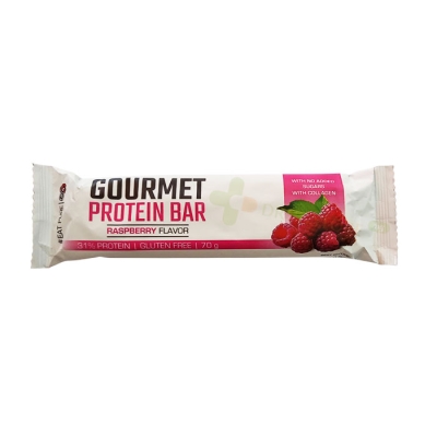 ПЮР НУТРИШЪН ГУРМЕ ПРОТЕИНОВ БАР МАЛИНА 70 г / PURE NUTRITION GOURMET PROTEIN BAR RASPBERRY