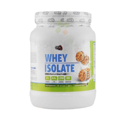 ПЮР НУТРИШЪН СУРОВАТЪЧЕН ПРОТЕИН ИЗОЛАТ 450 г / PURE NUTRITION WHEY ISOLATE 