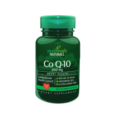 КОЕНЗИМ Q10 капсули 400 мг. 45 броя / PUREMARK NATURALS COQ10