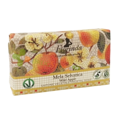 РАСТИТЕЛЕН САПУН ФЛОРИНДА ДИВА ЯБЪЛКА 100 г / FLORINDA VEGETAL SOAP FLORINDA WILD APPLE 