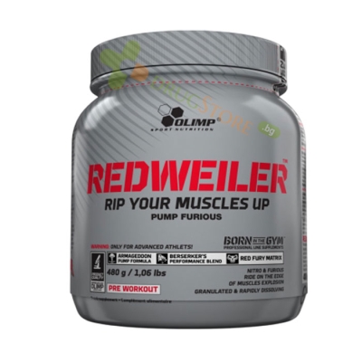 REDWEILER прах ОВКУСЕН 480 г / OLIMP SPORT NUTRITION REDWEILER FLAVOURED powder 