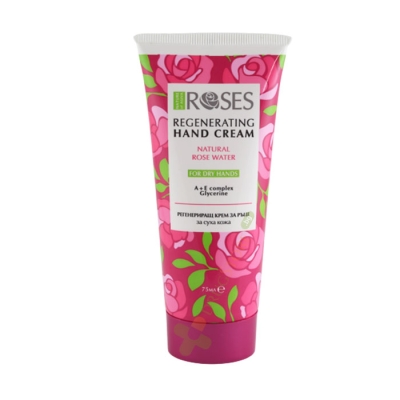 РЕГЕНЕРИРАЩ КРЕМ ЗА РЪЦЕ ROSES 75 мл / NATURE OF AGIVA ROSES REGENERATING HAND CREAM 