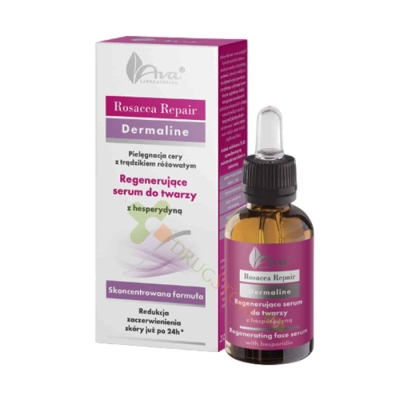 РЕГЕНИРИРАЩ СЕРУМ ЗА ЛИЦЕ С ХЕСПЕРИДИН 30 мл / AVA ROSACEA REPAIR REGENERATING FACE SERUM WITH HESPERIDIN 
