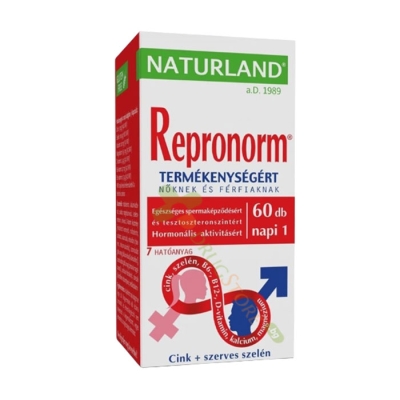 РЕПРОНОРМ капсули 60 броя / NATURLAND MAGYARORSZAG KFT REPRONORM 