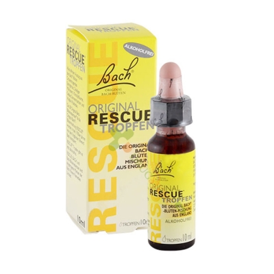 РЕСКЮ капки 10 мл / BACH FLOWER REMEDIES RESCUE REMEDY drops 