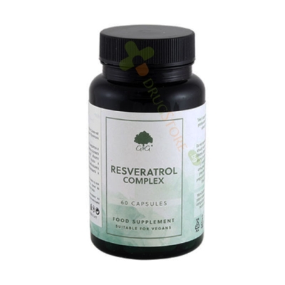 РЕСВЕРАТРОЛ КОМПЛЕКС капсули 60 броя / G & G RESVERATROL COMPLEX 