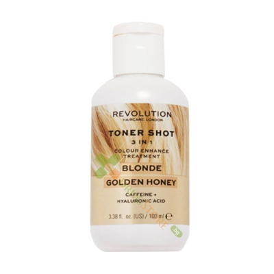 РЕВОЛЮШЪН HAIRCARE ТОНЕР 3 В 1 GOLDEN HONEY 100 мл / REVOLUTION HAIRCARE HAIR TONES 3 IN 1 BLONDE GOLDEN HONEY