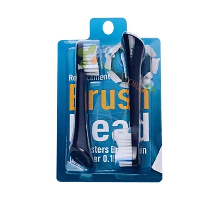 РЕЗЕРВНИ ГЛАВИ ЗА УЛТРАЗВУКОВА ЧЕТКА ЗА ЗЪБИ IQ BRUSHES 2 броя / IQ BRUSHES ELECTRIC TOOTHBRUSH REPLACEMENT HEADS IQ BRUSHES