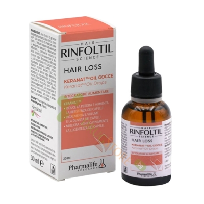 РИНФОЛТИЛ (ФОРМУЛА ПРОТИВ КОСОПАД) капки 30 мл / PHARMALIFE RINFOLTIL HAIR LOSS KERANAT drops