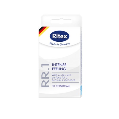 РИТЕКС RITEX RR.1 INTENSE FEELING ПРЕЗЕРВАТИВИ 10 броя / RITEX RR.1 INTENSE FEELING 10 condoms