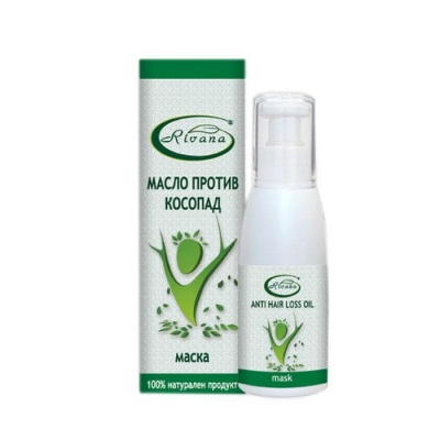 МАСЛО - МАСКА ПРОТИВ КОСОПАД РИВАНА 100 мл. / RIVANA ANTI - HAIR LOSS OIL - MASK