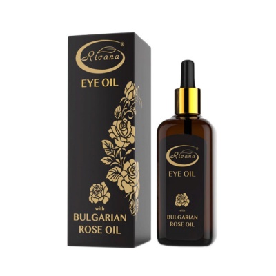 МАСЛО ЗА ОЧЕН КОНТУР С БЪЛГАРСКА РОЗА 10 мл. / RIVANA EYE OIL WITH BULGARIAN ROSE OIL