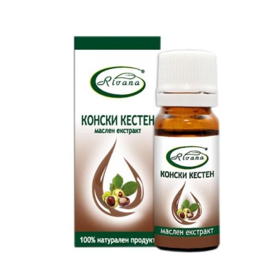 МАСЛО ОТ КОНСКИ КЕСТЕН 10 мл. / RIVANA HORSE CHESTNUT OIL