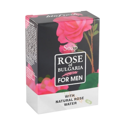 БИОФРЕШ ROSE OF BULGARIA МЪЖКИ САПУН 100 г / BIOFRESH ROSE OF BULGARIA SOAP FOR MEN