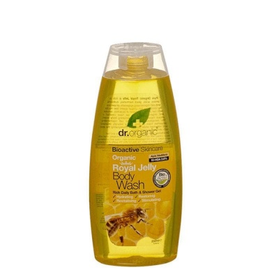 ДУШ ГЕЛ С ПЧЕЛНО МЛЕЧИЦЕ 250 мл. / DR.ORGANIC ROYAL JELLY BODY WASH