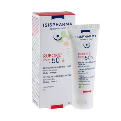 РУБОРИЛ EXPERT 50+ ОЦВЕТЕН КРЕМ ЗА ЛЕЧЕНИЕ НА РОЗАЦЕЯ С ФАКТОР 50+ 40 мл / ISISPHARMA RUBORIL EXPERT 50+ CREAM TENTE