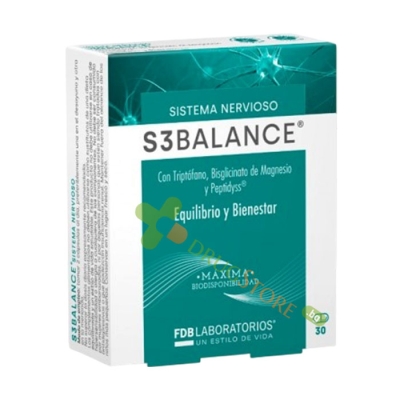 С3 БАЛАНС капсули 30 броя / FDB LABORATORIOS S3 BALANCE