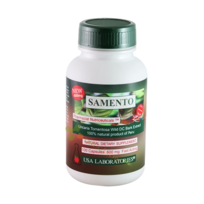 САМЕНТО капсули 600 мг 100 броя / USA LABORATORIES SAMENTO