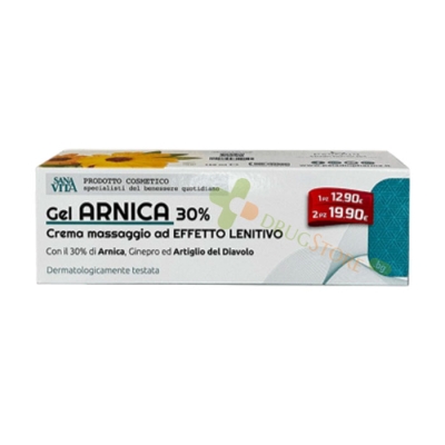 САНАВИТА МАСАЖЕН ГЕЛ АРНИКА И ДЯВОЛСКИ НОКЪТ 30% 150 мл / PALADIN PHARMA SANAVITA ARNICA AND DEVIL`S CLAW MASSAGE GEL 