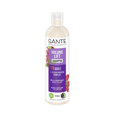 БИО ШАМПОАН ЗА ОБЕМ С ОРГАНИЧНО ГОДЖИ БЕРИ 250 мл / SANTE BIO VOLUME LIFT SHAMPOO