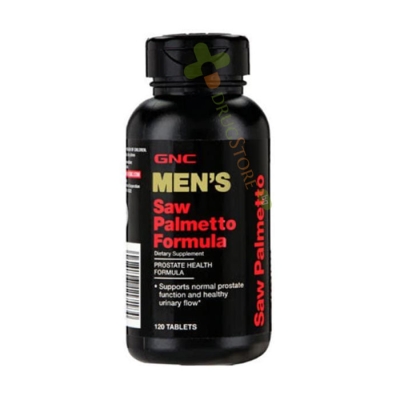 САО ПАЛМЕТО ФОРМУЛА таблетки 120 броя / GNC SAW PALMETTO FORMULA  