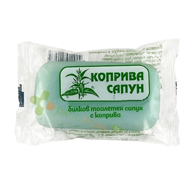 САПУН С КОПРИВА 60 г / NIYA MILVA NETTLE SOAP 