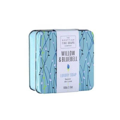 ЛУКСОЗЕН САПУН С ВЪРБА И ЗЮМБЮЛ 100 гр. / SCOTTISH FINE WILLOW AND BLUEBELL SOAP TIN