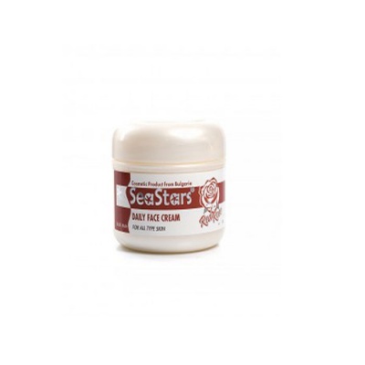 ДНЕВЕН КРЕМ ЗА ЛИЦЕ С ЧЕРВЕНА РОЗА СИЙСТАРС  220 мл. / SEASTARS RED ROSE DAILY FACE CREAM FOR ALL SKIN TYPES