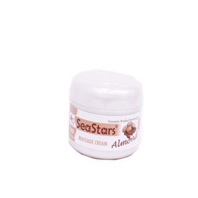 МАСАЖЕН КРЕМ БАДЕМ СИЙСТАРС 200 мл. / SEASTARS MASSAGE CREAM ALMOND 200 ml.