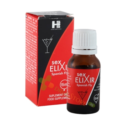 СЕКС ЕЛИКСИР ИСПАНСКА МУХА капки 15 мл / SEXUAL HEALTH SERIES SEX ELIXIR SPANISH FLY