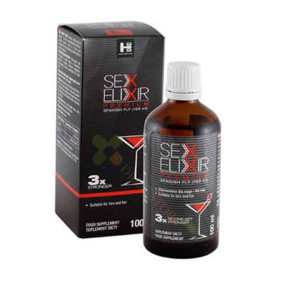 СЕКС ЕЛИКСИР ПРЕМИУМ ИСПАНСКА МУХА капки 100 мл / EROTIC BOUTIQUE SEX ELIXIR PREMIUM SPANISH FLY