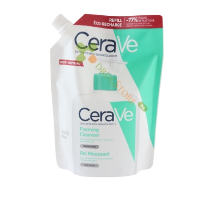 СЕРАВЕ ИЗМИВАЩА ГЕЛ - ПЯНА ПЪЛНИТЕЛ 473 мл / L`OREAL CERAVE FOAMING CLEANSER REFILL
