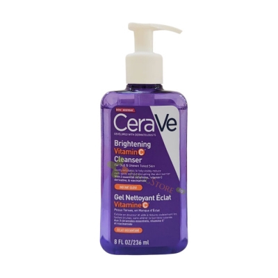 СЕРАВЕ ПОЧИСТВАЩ ГЕЛ ВИТАМИН C 236 мл / CERAVE BRIGHTENING VITAMIN C CLEANSER 