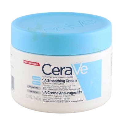 СЕРАВЕ SA ИЗГЛАЖДАЩ ХИДРАТИРАЩ КРЕМ ЗА СУХА И ГРУБА КОЖА 340 г / L`OREAL CERAVE SA SMOOTHING CREAM
