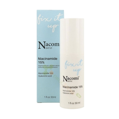 СЕРУМ ЗА ЛИЦЕ С НИАЦИНАМИД 15% 30 мл / NACOMI NEXT LEVEL NIACINAMIDE SERUM 15% 