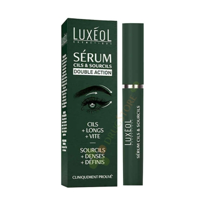 СЕРУМ ЗА РАСТЕЖ - ПОДХОДЯЩ ЗА МИГЛИ И ВЕЖДИ 10 мл / LUXEOL EYELASH AND BROW SERUM