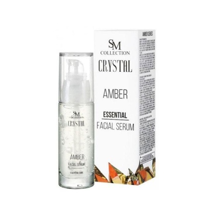 ИНТЕНЗИВЕН СТЯГАЩ СЕРУМ ЗА ЛИЦЕ КЕХЛИБАР 30 мл. / / SEZMAR COLLECTION AMBER ESSENTIAL FACIAL SERUM