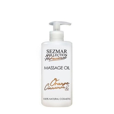 ПРОФЕСИОНАЛНО МАСАЖНО МАСЛО ПОРТОКАЛ И КАНЕЛА 500 мл. / SEZMAR COLLECTION PROFESSIONAL MASSAGE OIL WITH ORANGE & CINNAMON