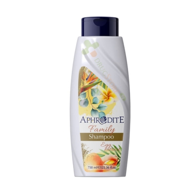 ШАМПОАН FAMILY С ЯЙЧЕН ПРОТЕИН 750 мл / AFRODITA  FAMILY SHAMPOO EGG EXTRACT  