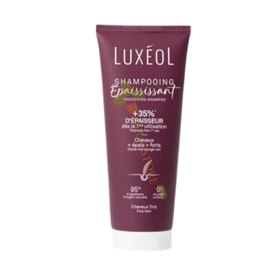 ШАМПОАН ЗА ДО 35% ПО-ПЛЪТНА И ОБЕМНА КОСА 200 мл / LUXEOL SHAMPOO FOR UP TO 35% THICKER AND VOLUME HAIR