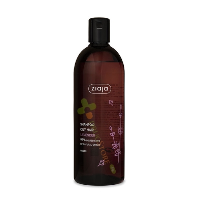 ШАМПОАН ЗА МАЗНА КОСА ЛАВАНДУЛА 500 мл / ZIAJA SHAMPOO FOR OILY HAIR LAVENDER 