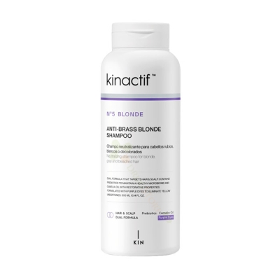 ШАМПОАН ЗА РУСА КОСА KINACTIF № 5 BLONDE 300 мл / KIN COSMETICS KINACTIF № 5 BLONDE ANTI-BRASS BLONDE SHAMPOO