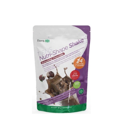 НУТРИ-ШЕЙП ШЕЙК ШОКОЛАД 490 гр. / TIENS  NUTRI - SHAPE SHAKE ENERGISING CHOCOLATE