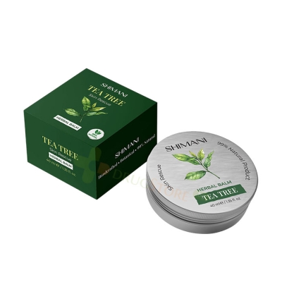 ШИМАНИ БИЛКОВ МЕХЛЕМ С ЧАЕНО ДЪРВО И ЖИВОВЛЯК 40 мл / SHIMANI HERBAL BALM TEA TREE 