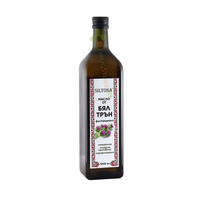 СИЛТОНА МАСЛО ОТ БЯЛ ТРЪН ФИЛТРИРАНО 1000 мл / SILTONA WHITE THISTLE OIL FILTERED