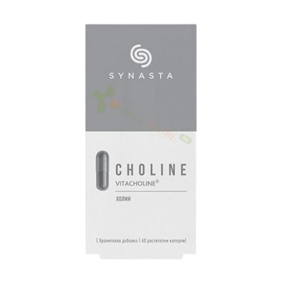 СИНАСТА ХОЛИН капсули 60 броя / SYNASTA CHOLINE 