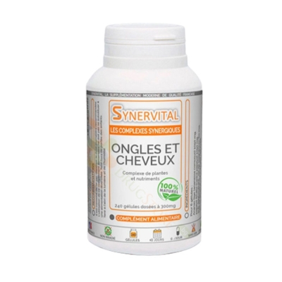 СИНЕРВИТАЛ ФОРМУЛА ЗА КОСА И НОКТИ капсули 50 броя / PHYTOMOINSCHER SYNERVITAL HAIR AND NAILS FORMULA